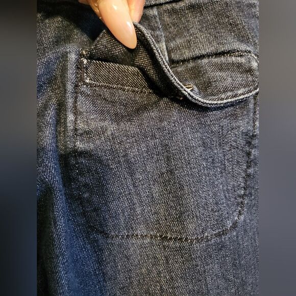Mossimo Dark Wash Low Rise Bootcut Jean Trouser Sz 6 VTG - Picture 8 of 11